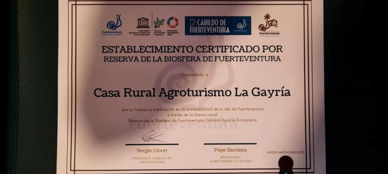 Agroturismo La Gayria Tiscamanita Exteriör bild